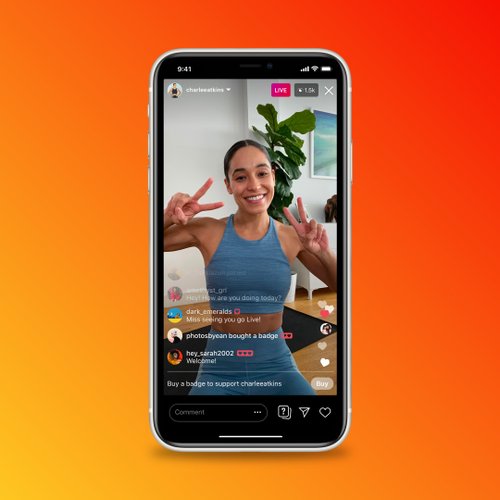 Durante as lives, seu público pode fazer doações enviando Selos para você
