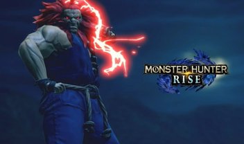 Monster Hunter Rise receberá armadura de Akuma, de Street Fighter