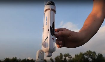 Blue Origin: foguete que levou Jeff Bezos ao espaço vira miniatura