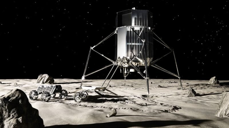 Primeiro módulo lunar da ispace.
