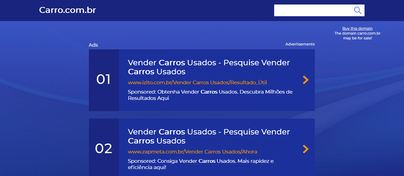 Exemplo de Cibersquatting