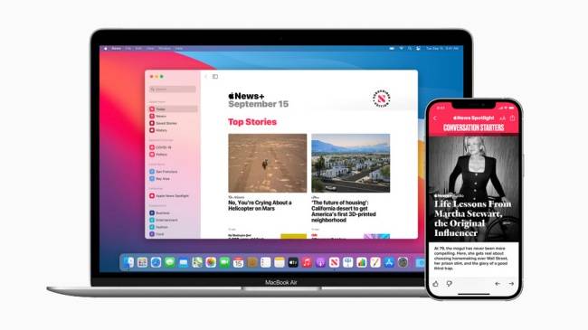 O Apple News possui 125 milhões de usuários ativos.