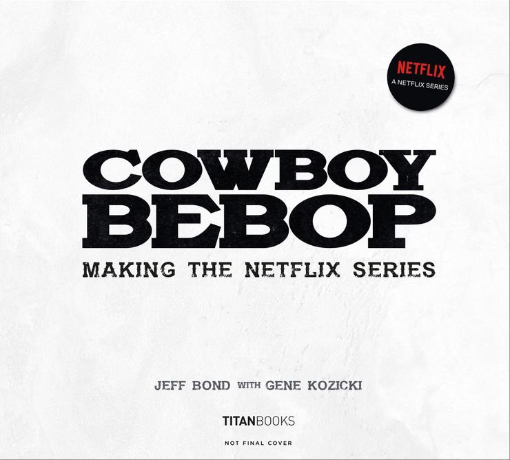 Livro ilustrado da adaptação da Netflix de Cowboy Bebop