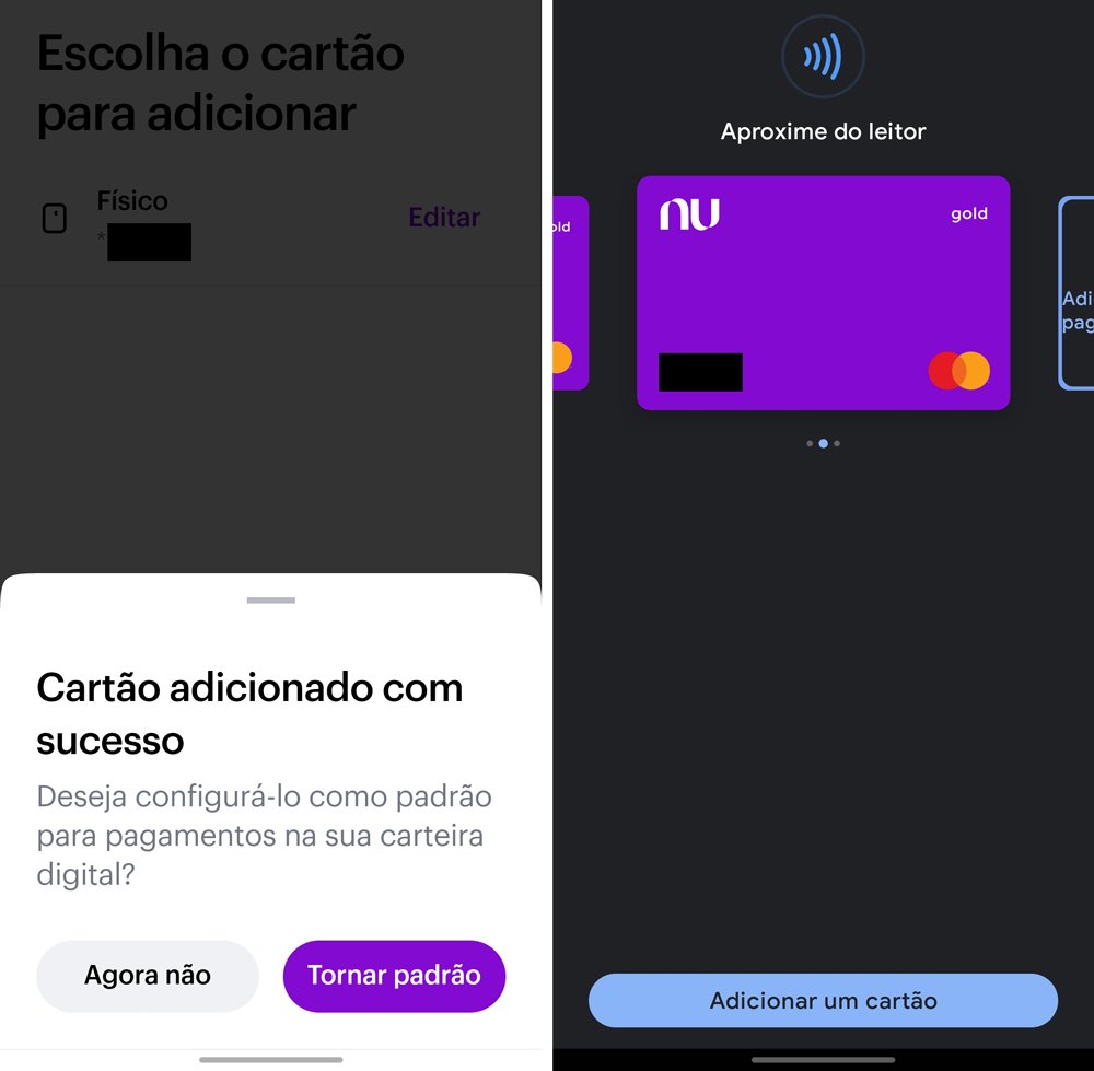 Google Pay: como adicionar um cartão do Nubank