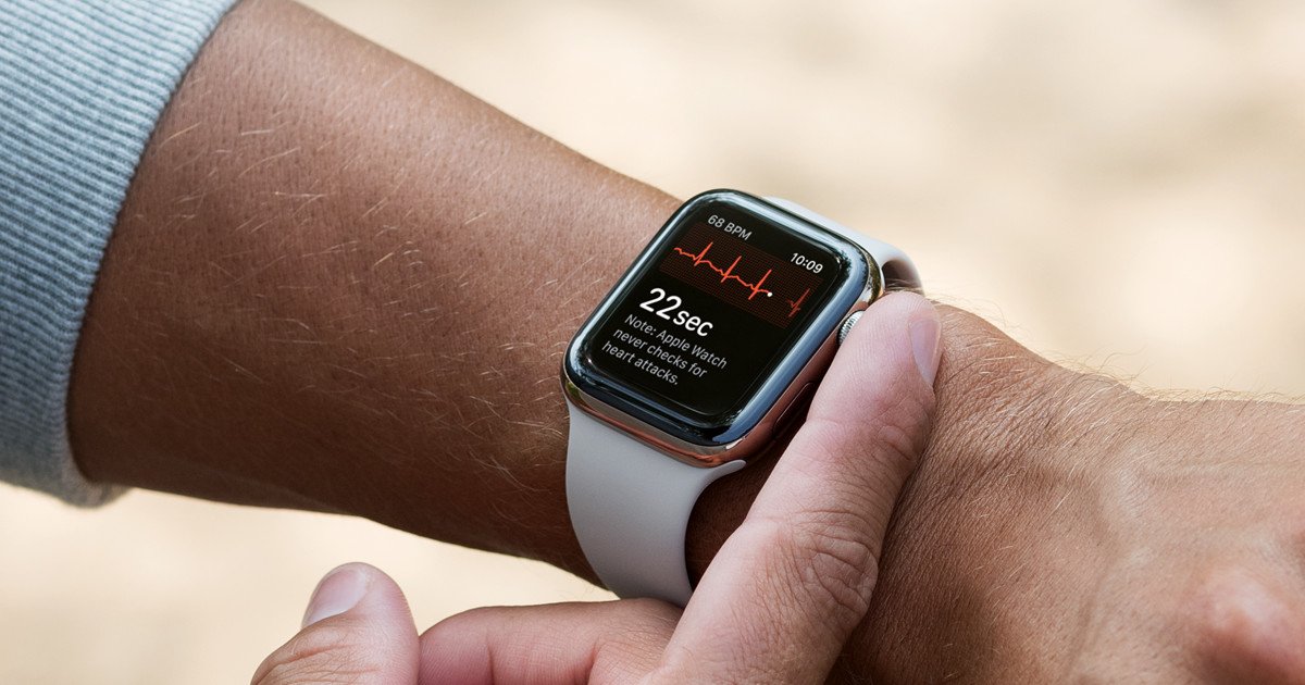 Apple quer aprovação do FDA para ampliar uso de sensores já existentes em seu smartwatch. (Fonte: Apple/Reprodução)