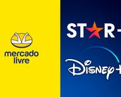 Nova assinatura do Mercado Livre traz Star+ e Disney+ de graça