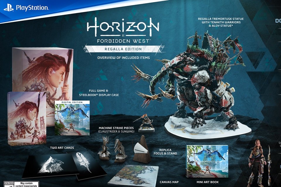 Horizon Forbidden West Regalla Edition - Ps4 e Ps5