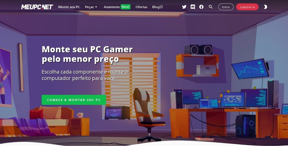 Como montar PC Gamer? Site 'meupc.net' ajuda a escolher peças e ver preço