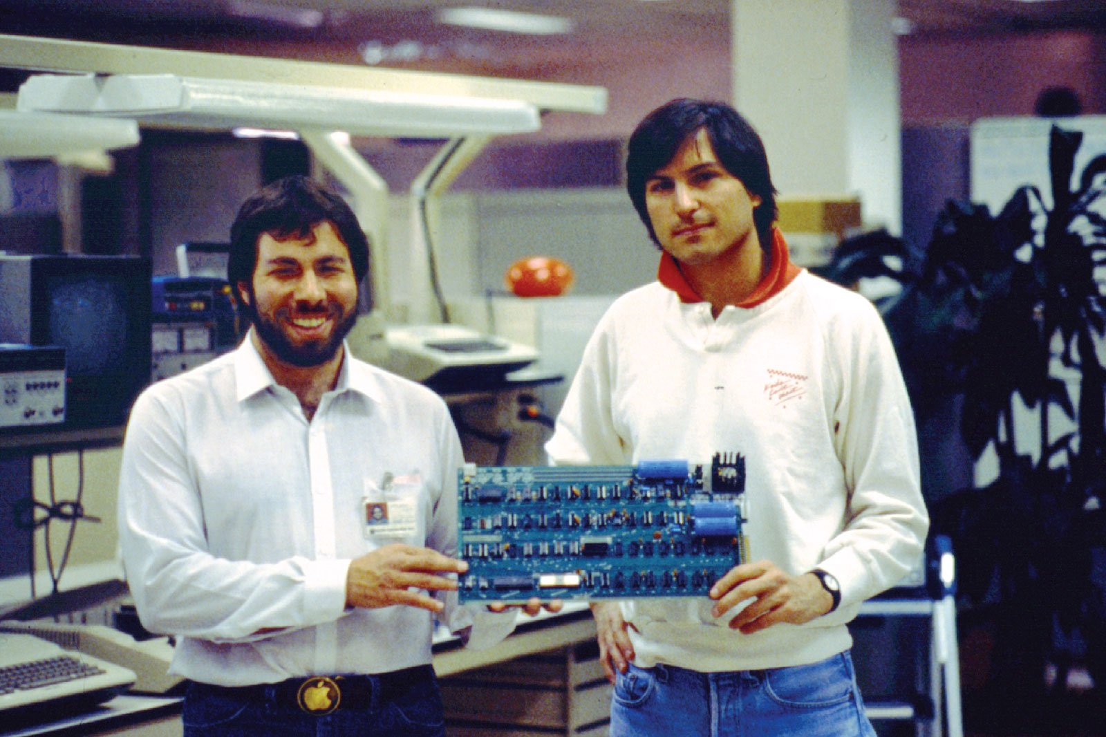 Wozniak e Jobs foram os fundadores da Apple (Fonte: Apple Computer Inc./Reprodução)
