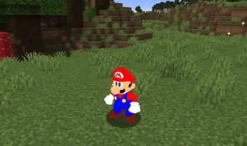 Minecraft vira Super Mario 64 graças a novo mod