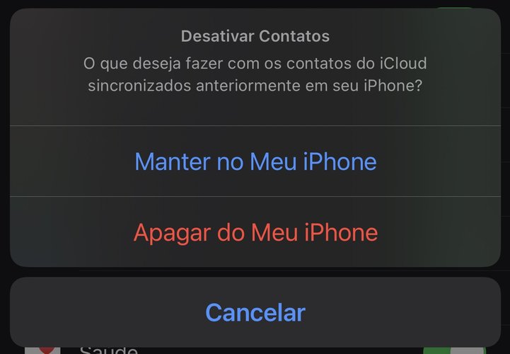 Escolha a primeira opção, 