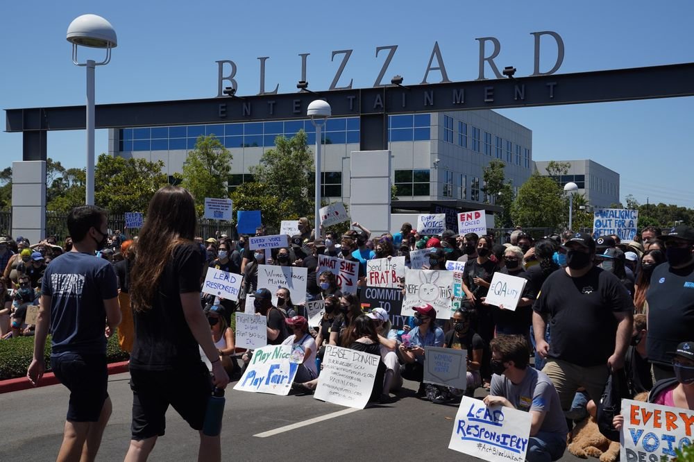 Funcionários organizaram paralisação e protestaram contra práticas abusivas na Activision Blizzard