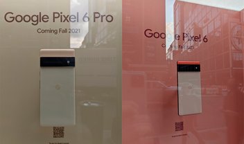 Google expõe Pixel 6 e Pixel 6 Pro em vitrine de Nova York