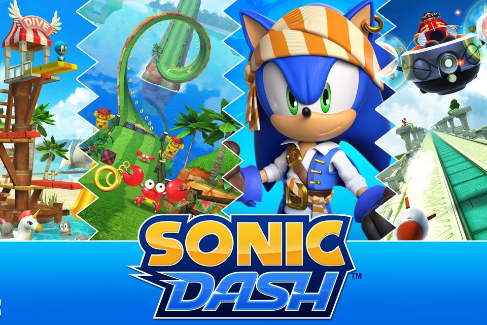 Sonic Dash ultrapassa a marca de 500 milhões de downloads