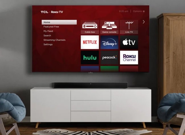 Nova soundbar da Roku.