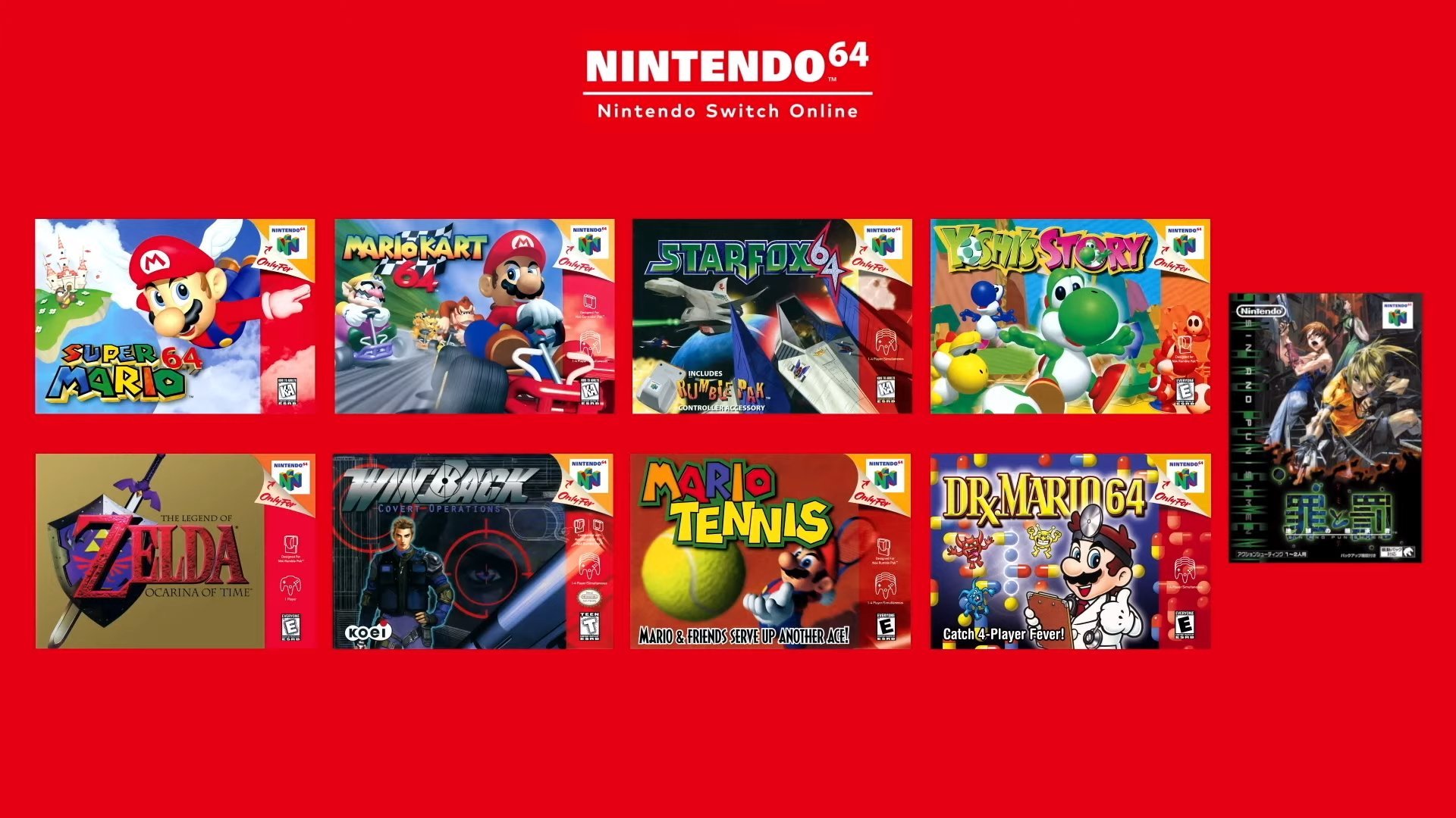 Nintendo Switch Online terá jogos de Nintendo 64 e Mega Drive