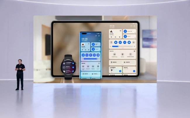O sistema operacional da Huawei roda em vários dispositivos.