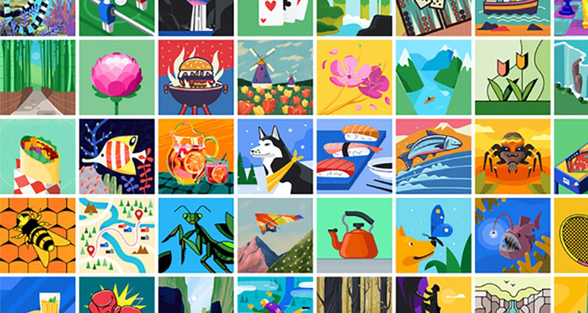 Google lança ilustrações para serem usadas como fotos de perfil