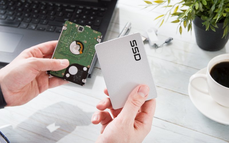 O SSD permite que o sistema inicie de forma mais rápida