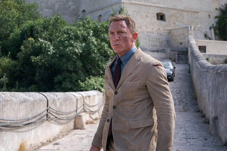 Daniel Craig em 'Sem Tempo Para Morrer'.