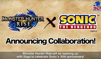 Monster Hunter Rise terá colab com Sonic e Ghosts 'n Goblins