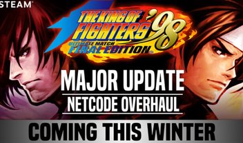 The King of Fighters 98 Ultimate Match de PC receberá rollback netcode