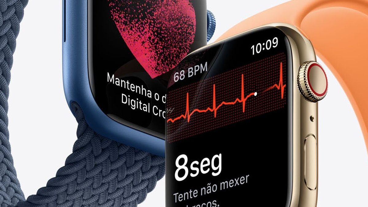 O Apple Watch Series 7 poderá ser reservado a partir de sexta-feira, 8 de  outubro - Apple (BR)