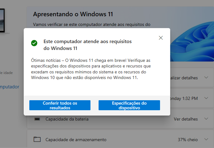 Atualize para o Windows 11 sem atender aos requisitos