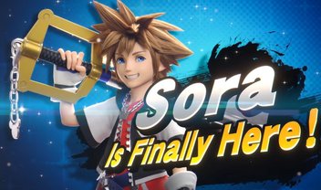 Sora, de Kingdom Hearts, é o último DLC de Smash Bros. Ultimate