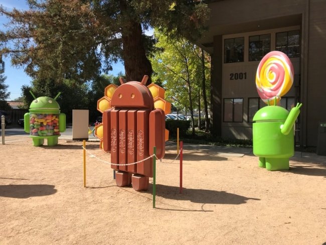 A Google já usou vários nomes de doces para batizar o Android.