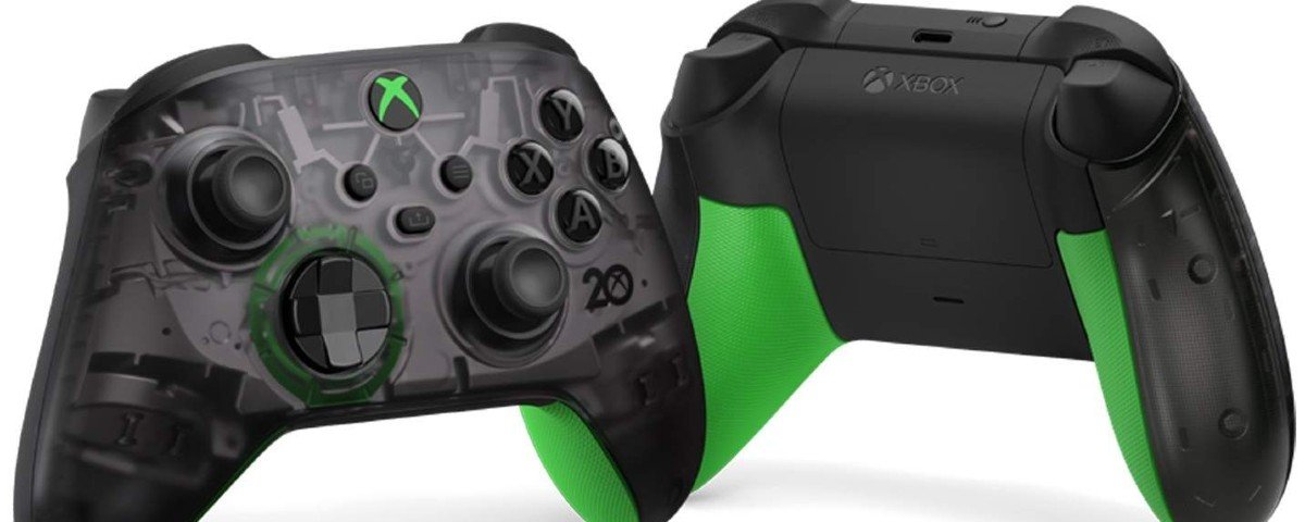 Xbox revela controle tematico comemorativo de 20 anos da marca Voxel
