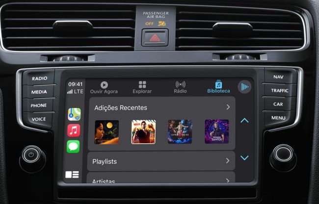 Atualmente, o CarPlay disponibiliza funções mais básicas.