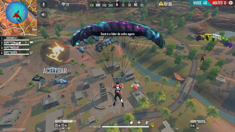 Free Fire é um dos jogos de ação mais populares da atualidade