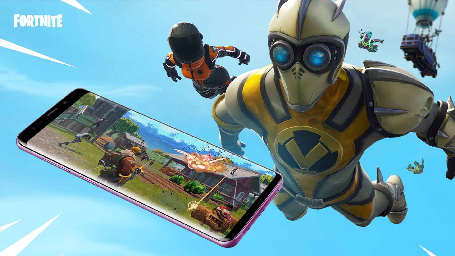 Fortnite é outro game Battle Royale de ação que virou uma febre nos celulares