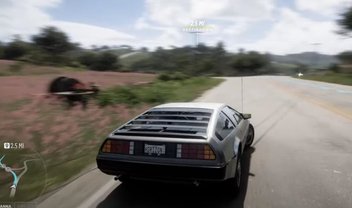 Forza Horizon 5 terá DeLorean de De Volta para o Futuro