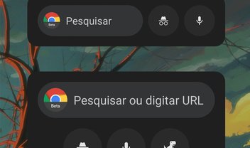 Google Chrome testa widgets com novos designs para o Android 