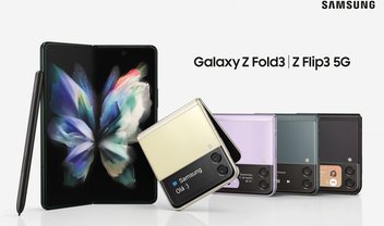 Galaxy Z Fold 3 e Galaxy Z Flip 3 começam a ser vendidos no Brasil