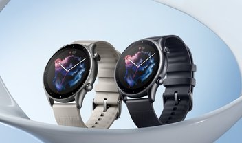 Amazfit GTR 3 Pro, GTR 3 e GTS 3 têm novas telas e longa bateria