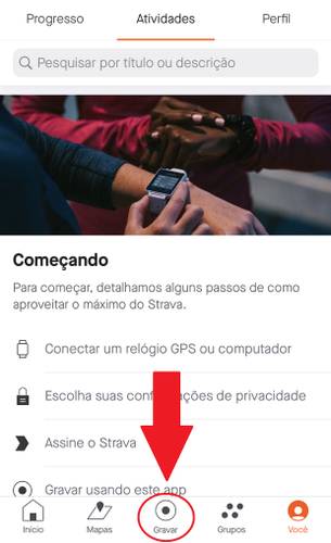 O botão 