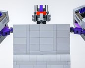 Incrível: veja um Super Nintendo de LEGO que vira robô