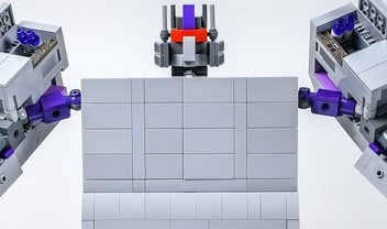 Incrível: veja um Super Nintendo de LEGO que vira robô