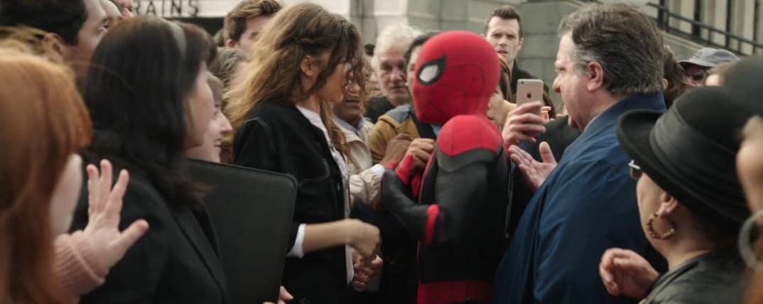 Zendaya e Tom Holland em 'Homem-Aranha: Sem Volta Para Casa'.