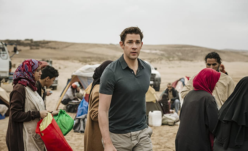 John Krasinski na primeira temporada de 'Jack Ryan'.