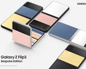 Samsung Galaxy Z Flip 3 agora tem 49 cores personalizáveis