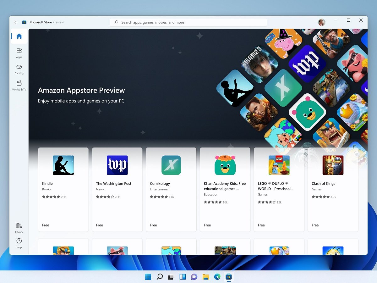 Windows 11 já pode rodar aplicativos do Android na versão beta