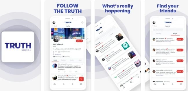 O aplicativo da Truth Social já aparece na App Store, mas ainda não pode ser baixado.