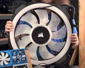 Corsair possui 'ventilador' de 500mm para computadores com RGB