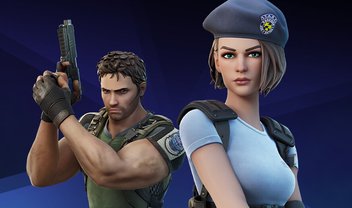 Jill e Chris de Resident Evil chegam a Fortnite Battle Royale