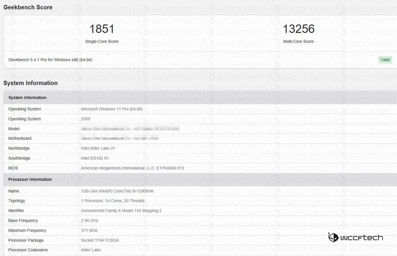 CPU Alter Lake revela desempenho impressionante no Geekbench.