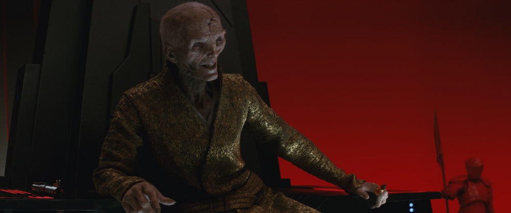Star Wars: Andor pode ter o retorno de Andy Serkis como o Snoke, líder da Primeira Ordem